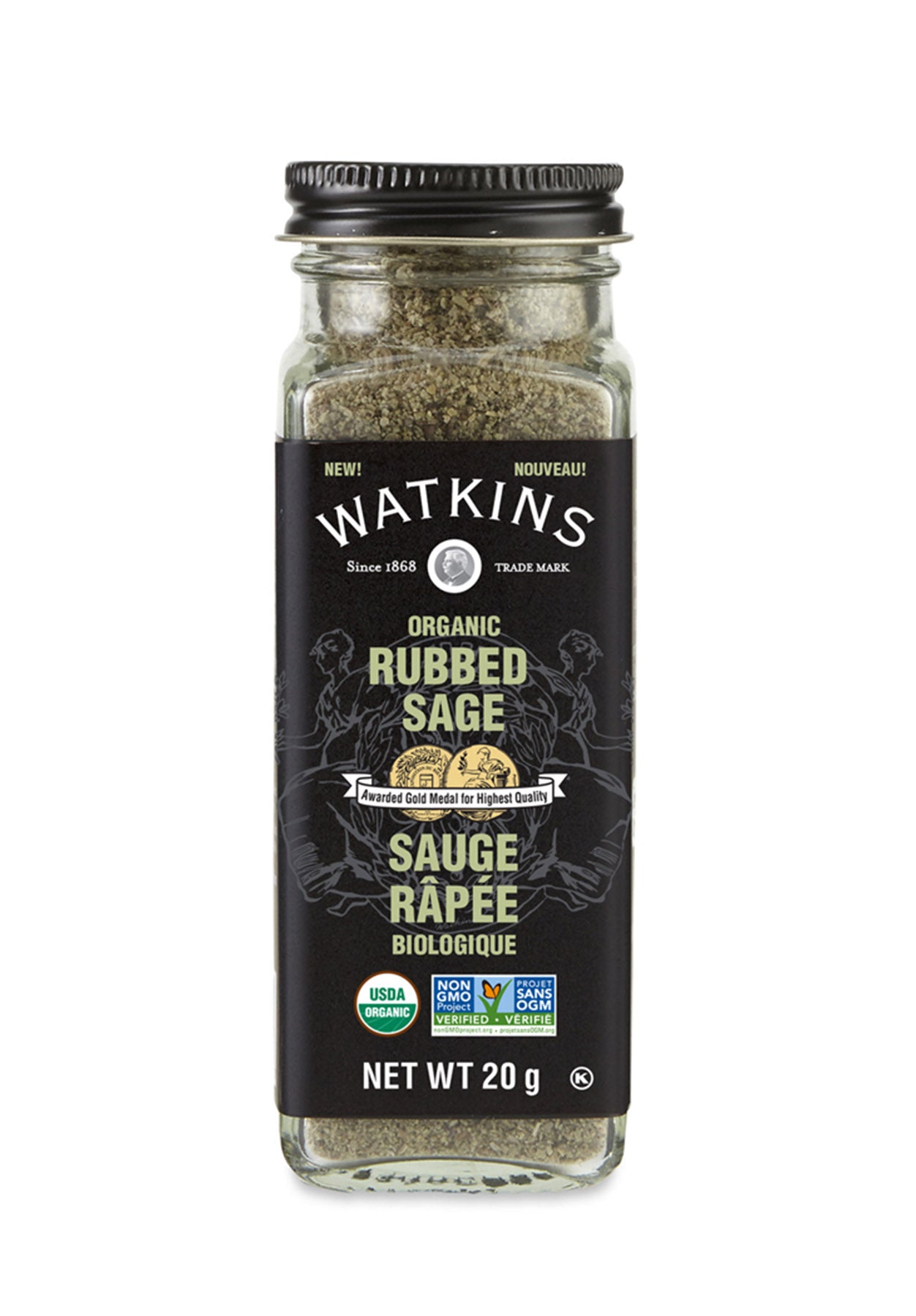 Watkins Organic Rubbed Sage